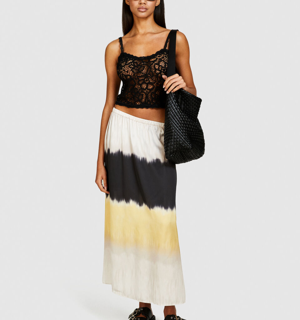 Printed maxi skirt - women's long skirts - Multi-color | Sisley image number 1